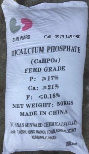 Dicalcium phosphate ( DCP ), CaHPO4  Trung Quốc , Nuyên liệu thức ăn chăn nuôi, chất nhũ hóa...Ms Linh : 0979.149.980