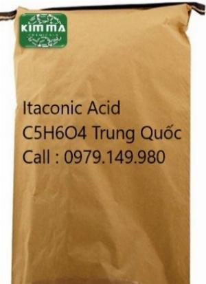 Axit itaconic , C5H6O4 Trung Quốc,  chất khử mùi , nguyên liệu sản xuất nhựa, dược phẩm, mỹ phẩm...Ms Linh :0979.149.980