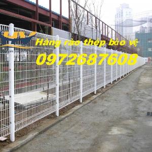 Hàng rào lưới thép hàng phi 5, phi 6, hàng rào lưới thép mạ kẽm Kiên Giang