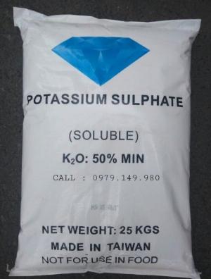 Potassium sulfate - K2SO4 Đài Loan  ,Sulfate of potash , Phân bón Kali ...Ms Linh : 0979.149.980