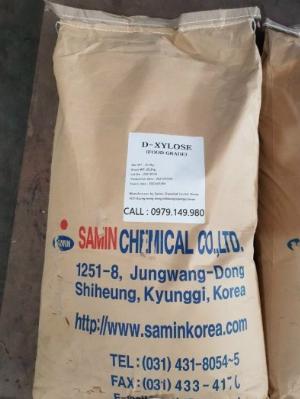 D-Xylose , C5H10O5 , Đường gỗ, Samin Korea giá tốt , Ms Linh : 0979.149.980