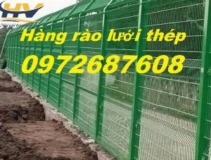 Hàng rào mạ kẽm chấn sóng, hàng rào lưới thép, hàng rào lưới thép hàn tại Cần Thơ