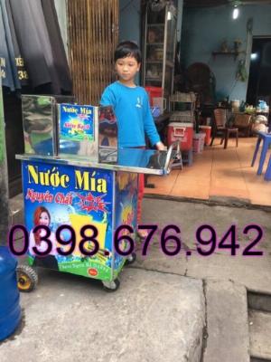 Xe ép nước mía bàn cộc 3 lô ép siêu khoẻ