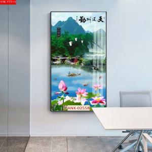 Tranh gạch 3d ốp tường trang trí - GCX4