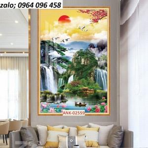Tranh gạch 3d ốp tường trang trí - GCX4