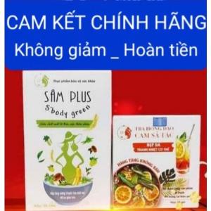 Trà giảm cân Sâm sbodGiảm cân Sâm plus sbody green an toàn (cam kết chính hãng)