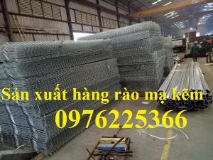 Hàng rào lưới thép, hàng rào gập hai đầu, hàng rào chấn sóng, hàng rào mạ kẽm
