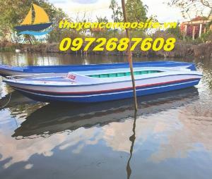Mẫu thuyền chèo tay, xuồng chèo tay composite, thuyền câu composite đẹp giá rẻ