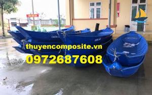 Mẫu thuyền chèo tay, xuồng chèo tay composite, thuyền câu composite đẹp giá rẻ