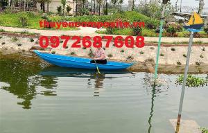 Thuyền câu cá chèo tay cho 2 - 4 người, thuyền chèo tay composite