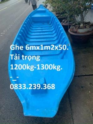 Ghe composite 6m siêu tải, siêu hot