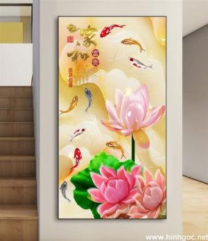 Tranh phong thủy - tranh gạch 3d phong thủy tuổi mão - FDS987
