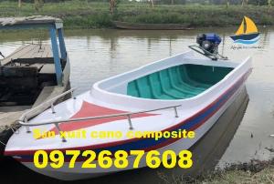 Xuồng cano composite 3 - 4 người, thuyền cano composite chở 6 người