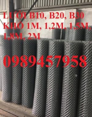 Bán Lưới thép b20 20x20, Lưới thép b30 ô 30x30 mạ kẽm, Lưới B20 bọc nhựa
