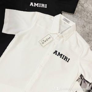 Áo sơ mi ngắn tay nam nữ Amiri