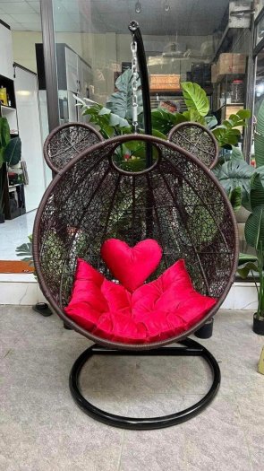 Xích đu tai thỏ đơn nhiều màu