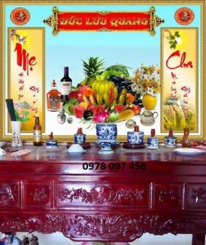 Phòng thờ - gạch men đẹp
