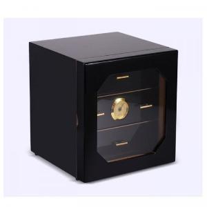 Tủ xì gà 3 tầng có ẩm kế - tủ đựng và bảo quản xì gà cao cấp