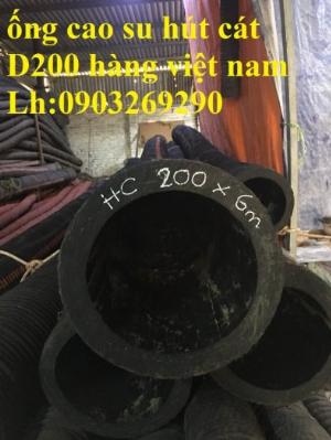 Ống cao su hút cát D500, D450,D400, D350, D325, D300 (ép bích gia công theo yêu cầu ) phân phối nhàng toàn quốc