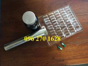 Khay đếm viên thuốc 60 viên, vỉ đếm viên nhộng
