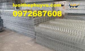 Hàng rào mạ kẽm, lưới hàng rào đẹp, hàng rào lưới thép mạ kẽm tại Long An