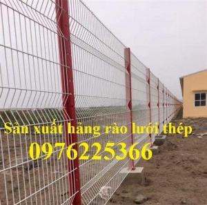 Hàng rào lưới thép hàn, hàng rào mạ kẽm nhúng nóng, hàng rào sơn tĩnh điện