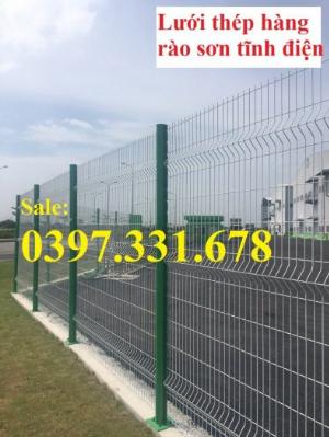 Hàng rào lưới thép, hàng rào thép hàn, hàng rào nhà máy, hàng rào khu công nghiệp
