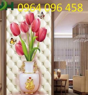 Tranh gạch 3d trang trí phòng khách đẹp - 609CM