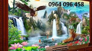 Tranh gạch 3d ốp tường ngoài trời - FDS512