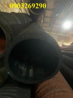 Ống cao su bố lõi thép D114 - 100 dẫn bê tống - hút cát - xi măng ( 6 x 7 x 8 mét /1 sợi)