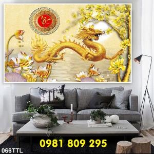 Tranh gạch men rồng - rồng phụng - ốp tường FSF6