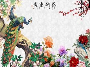 Tranh gạch 3d trang trí phòng khách - phòng ngủ - FGH87