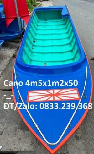 Cano cho 6 người, cano câu cá, cano du lịch 4 khách
