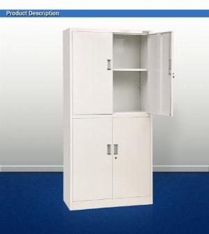 Tủ hồ sơ văn phòng bằng thép - cửa kiếng sơn tĩnh điện