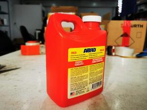 Nước Làm Mát Động Cơ Cho Ô Tô Và Cả Xe Máy Abro Coolant (Đỏ) Made in USA 946ml