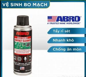 Dung Dịch Vệ Sinh Tiếp Điểm Điện Tử ABRO EC-533 Electronic Contact Cleaner 163g