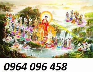 Tranh tây phương cực lạc - tranh gạch 3d ốp tường - 432SP