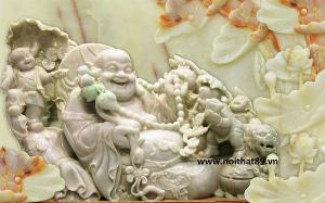 Tranh 3d - gạch tranh 3d giả ngọc - GDS05
