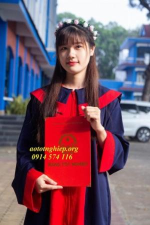 Áo tốt nghiệp ra trường cử nhân