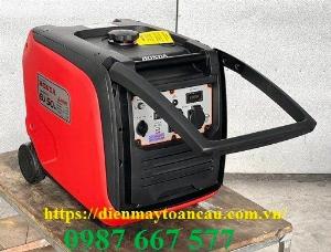 MÁY PHÁT ĐIỆN CHẠY XĂNG CHỐNG ỒN GIẢM ÂM 4KW HONDA EU50IS NHẬP KHẨU
