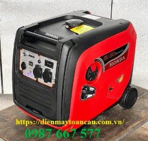 MÁY PHÁT ĐIỆN CHẠY XĂNG CHỐNG ỒN GIẢM ÂM 4KW HONDA EU50IS NHẬP KHẨU