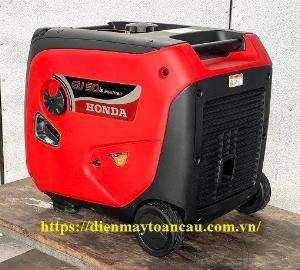 MÁY PHÁT ĐIỆN CHẠY XĂNG CHỐNG ỒN GIẢM ÂM 4KW HONDA EU50IS NHẬP KHẨU