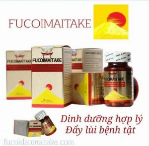 Viên uống FUCOIMAITAKE (Fucoidan - Maitake) tăng sức đề kháng