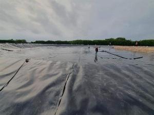 Bạt hdpe 1mm chống thấm lót hồ sinh thái 2022