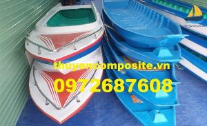 Thuyền chèo tay 2 người, thuyền câu cá chở 3 - 4 người, thuyền composite tại Bình Phước
