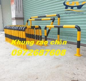 Sản xuất rào chắn di động, khung rào chắn barie tại TP HCM
