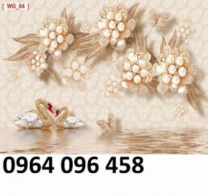 Tranh gạch 3d hoa ngọc - gạch tranh 3d hoa ngọc - 099CP