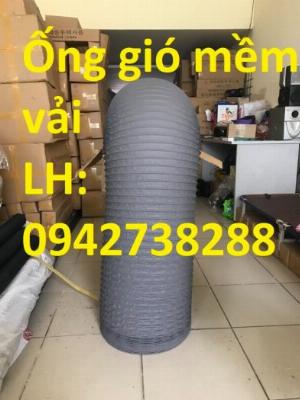 Ống gió mềm vải Tarpaulin phi 350 dùng để thông khí cho tòa nhà