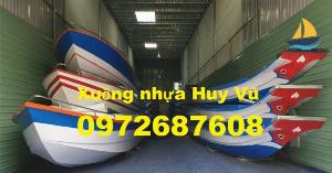 Vỏ lãi, xuồng vỏ lãi, ghe vỏ lãi 5.4m, 6.3m, 7.2m giá rẻ