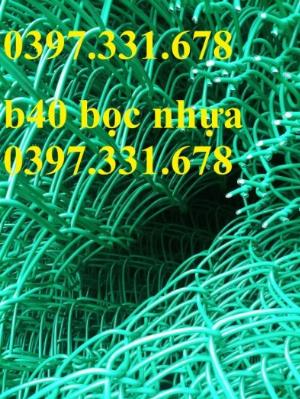 Lưới B40 bọc nhựa khổ 1m, 1,2m, 1,5m, 1,8m, 2m hàng sẵn kho